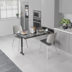 System stołu rozkładanego z nogą, do szafki 900mm, kolor ANTRACYT, STARAX S-2148-A
