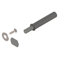 Zatrzask drzwiowy, Blum Tip-On model 956.1004 wersja krótka z magnesem, szary platynowy HÄFELE 35604553