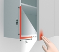 Zatrzask drzwiowy, Blum Tip-On Modell 956A1006