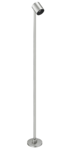 Loox5 LED 3096, 24 V (monochromatyczna), nawierzchniowa, wysokość: 400 mm, temperatura barwowa: biały zimny 4000 K, kolor: srebrny  HÄFELE 83377306
