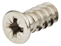 Wkręt Euro, Häfele, Varianta, łeb cylindryczny, PZ, stal, gwint pełny, do otworów Ø 5 mm w drewnie niklowany, długość: 16 mm, wgłębienie: krzyżowe PZ2 (cena za 100szt) HÄFELE 01220743