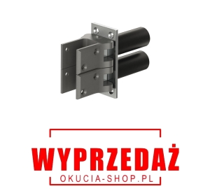 ZAWIAS WAHADŁOWY DICTATOR 1szt z blokadą otwarcia, do drzwi wewnętrznych bezprzylgowych 19-24mm, Startec z podwójną sprężyną, PLASTIK SZARY HÄFELE 92700135