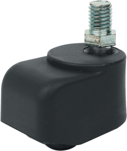 KÓŁKO z  obudową, udźwig 50 kg, skrętne z trzpieniem gwintowanym, wymiary: M10 x 12 mm, wysokość konstrukcyjna: 40 mm, Ø kółka: 26 mm  HÄFELE 66131333