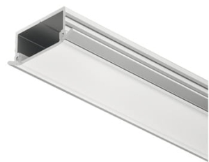 Profil wpuszczany z kloszem mlecznym 6,5/2500mm ALUMINIUM HÄFELE 83372844