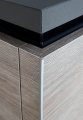 Profil łączący narożny do uciosów, z aluminium, z fazą 5 mm długość L: 2500 mm HÄFELE 26031952