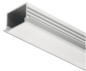 Profil wpuszczany z kloszem mlecznym 11/2500mm ALUMINIUM HÄFELE 83372846