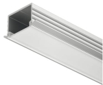 Profil wpuszczany z kloszem zmatowionym 11/2500mm ALUMINIUM HÄFELE 83372847