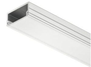 Profil montowany na powierzchni z kloszem zmatowionym 8,5/2500mm ALUMINIUM HÄFELE 83372843