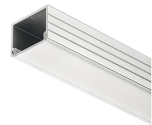 Profil montowany na powierzchni z kloszem mlecznym 13/2500mm ALUMINIUM HÄFELE 83372841