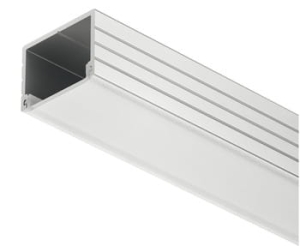 Profil montowany na powierzchni z kloszem zmatowionym 13/2500mm ALUMINIUM HÄFELE 83372842
