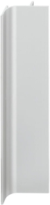 Listwa uchwytowa pionowa F, długość 2500mm, ALUMINIUM, kELOKSALOWANA NA SREBRNO HÄFELE 12637922