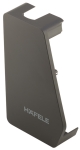 Zaślepka /1 para/ z logo Häfele, Free flap 1.7 materiał: tworzywo sztuczne, kolor: antracyt HÄFELE 37291434