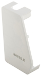 Zaślepka /1 para/ z logo Häfele, Free flap 1.7 materiał: tworzywo sztuczne, kolor: biay HÄFELE 37291435