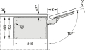 Häfele Free Slim flap 1.12
