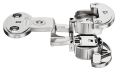 ZAWIAS model 2000 SM, drzwi bliźniacze szczelina: 6 mm, do wciskania, schemat wierceń: 45/9,5 mm, technika szybkiego montażu SM, nikiel mat HÄFELE 34400330