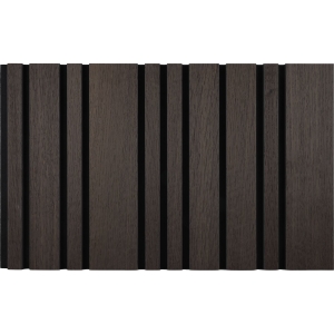 SOLIDO Panel akustyczny Plus z miękką krawędzią, długość 2600 mm, dąb dymiony/czarny  SCH111748645