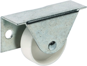 Kółko do oskrzyni łóżka, sztywny do przykręcania, boczne, udźwig: 40 kg, Ø kółka: 35 mm  HÄFELE 66098904