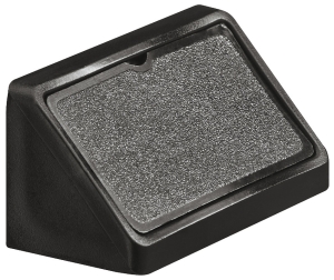 Uniwersalny łącznik narożny, z zaślepką, szerokość 44 mm do przykręcania, materiał: tworzywo sztuczne, kolor: CZARNY 100szt HÄFELE 26255310