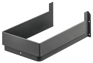 OSŁONA SYFONU Häfele Matrix Extra SI 0720 antracytowy, wysokość: 67 mm, długość: 250 mm  HÄFELE 55163331