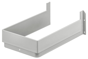 OSŁONA SYFONU Häfele Matrix Extra SI 0720 szary, wysokość: 67 mm, długość: 250 mm  HÄFELE 55163532