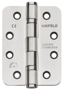 Zawias wierzchni, do drzwi wewnętrznych bezprzylgowych do 120 kg, Startec wielkość 102 mm, model: DHB 3221, matowy  HÄFELE 92698050