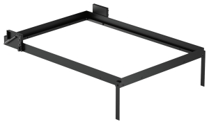 Okucie do łóżka rozkładanego, Häfele Mansio BE40 Select łóżka podłużne, do materacy o wymiarach (szer. x dł.): 1400 mm x 2000 mm, ciężar łóżka: 100 kg – 85 kg, siła sprężyny: 1200 N, z nóżką składaną HÄFELE 27191611