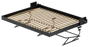 Okucie składane do łóżka z funkcją sofy, Häfele Mansio BE40 Style Sofa, zestaw kompletny, łóżka poprzeczne, do materacy o wymiarach (szer. x dł.): 2000 x 1400 mm, ciężar łóżka: 70–95 kg, siła sprężyny: 550 N HÄFELE 27189210