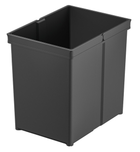Pojemnik zapasowy do kosza na śmieci Häfele Utensio WB10 Plus  Plastik, antracyt, pojemność 8 litrów HÄFELE 50191080