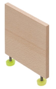 Przegródka buk lity 190mm HÄFELE 55367322