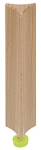 Słupek trójkątny, buk lity, h=160mm HÄFELE 55367390