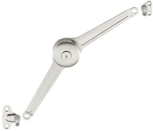 DUO forte 28mm do klapy z ramką aluminiową 20mm NIKIEL HÄFELE 37366641