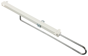 DRĄŻEK WIESZAKOWY 10kg WYSUWANY BIAŁY 300MM Häfele 80512303