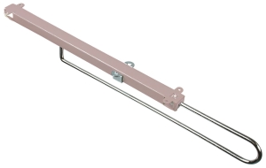 DRĄŻEK WIESZAKOWY 10kg WYSUWANY BRĄZOWY 390MM Häfele 80512410