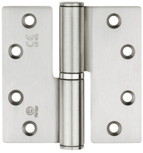 ZAWIAS WIERZCHNI  do drzwi bezprzylgowych, 90mm LEWY STAL NIERDZEWNA HÄFELE 92694303