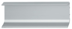 Listwa uchwytowa U, długość 2500mm, ALUMINIUM, kSTAL NIERDZEWNA HÄFELE 12636000