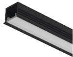 Profil wpuszczany LED, Profil Häfele Loox5 1103 do taśm LED 8 mm aluminium, eloksalowana na czarno, 3000 mm  Loox5 1103 HÄFELE 83395723