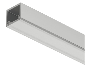 Profil nawierzchniowy LED, Profil Häfele Loox5 2101 aluminium, eloksalowana na srebrno, 3000 mm HÄFELE 83395732