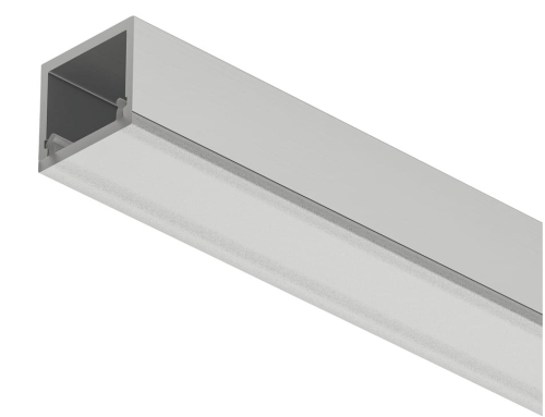 Profil nawierzchniowy LED, Profil Häfele Loox5 2101 aluminium, eloksalowana na srebrno, 3000 mm HÄFELE 83395732
