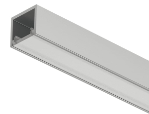 Profil nawierzchniowy LED, Profil Häfele Loox5 2102 do taśm LED 8 mm aluminium, eloksalowana na srebrno, 3000 mm HÄFELE 83395734