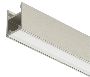 Profil nawierzchniowy LED, Profil Häfele Loox5 2103 do taśm LED 8 mm aluminium, eloksalowana w kolorze stali nierdzewnej, szczotkowana, 3000 mm HÄFELE 83395764