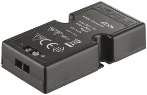 Interfejs ściemniający, Häfele Loox modułowy 12/24 V do przewodu zasilającego z łącznikiem zatrzaskowym, 1–10 V, do systemów 12 V, 24 V i 350 mA  HÄFELE 83389144