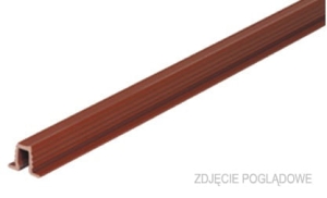 Szyna jezdna i prowadząca pojedyncza górna/dolna kBRĄZOWY 3000mm HÄFELE 40414133