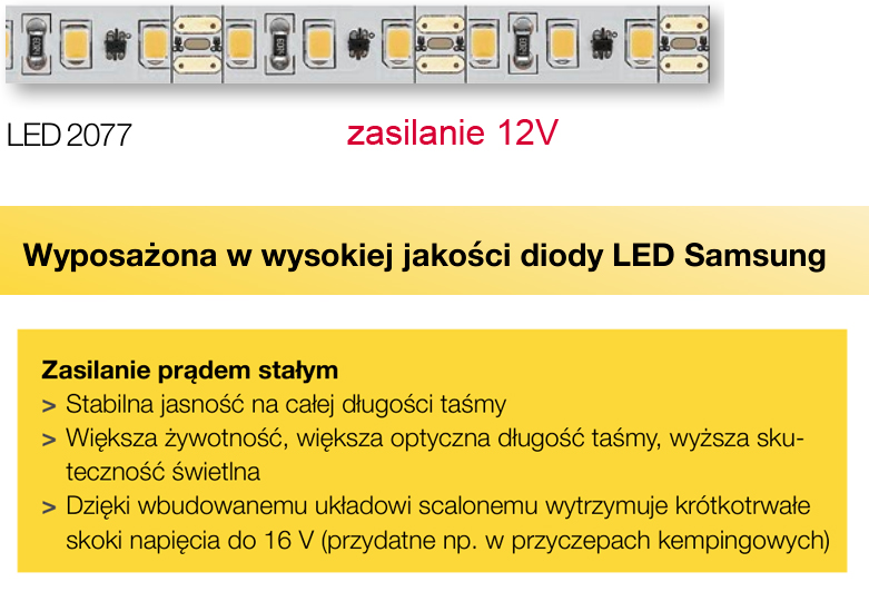 Taśmy LED
